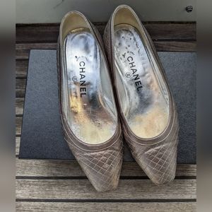 🤍 Authentic Chanel quilted leather loafers🤍